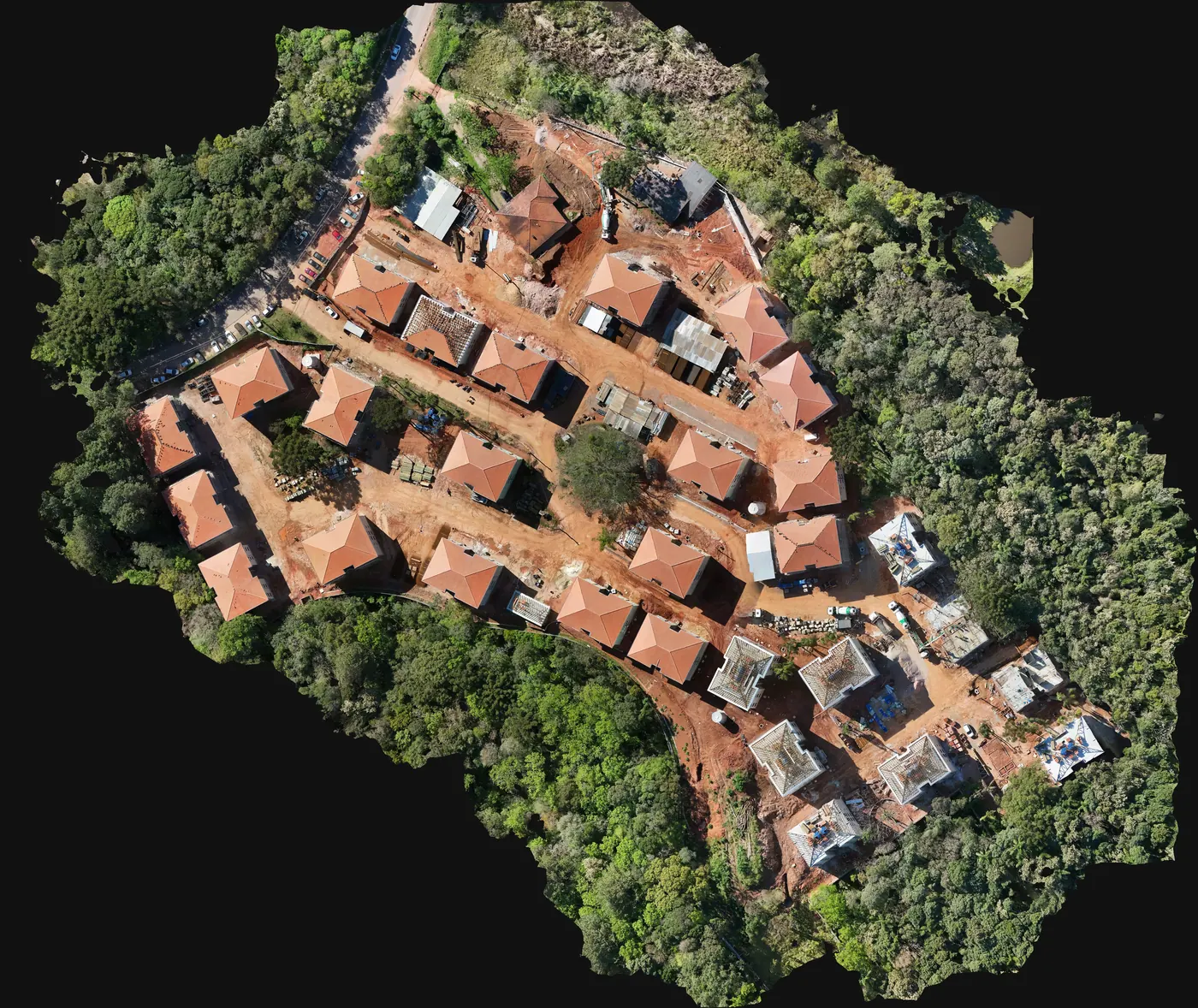 Vista aérea do Parque do Pinhal em 3 set 2026